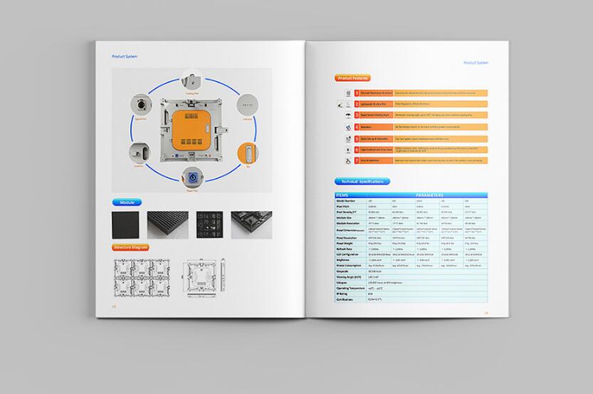 LED顯示屏行業(yè)畫(huà)冊(cè)設(shè)計(jì)案例欣賞